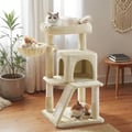 Miniatyrbilde 1 av 6: Klorestativ for katt, 48,1x48,1x96,1 cm, Beige