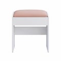 Miniatyrbilde 1 av 6: Krakk, 28.6x45x49.5 cm, Hvit-Rosa