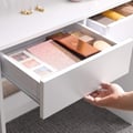 Miniatyrbillede 6 af 6: Makeupbord, 80x40x140 cm, Hvid