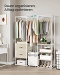 Miniatyrbilde 5 av 6: Klesstativ, 40x150x180 cm, Naturlig Beige