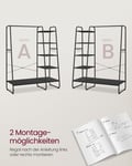 Miniatyrbilde 5 av 6: Klesstativ, 45x120x160 cm, Svart