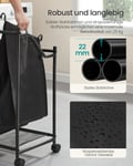 Pikkukuva 5 / 6: Pyykkikori, 105x38.5x67 cm, Musta