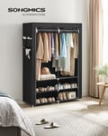 Miniatyrbillede 2 af 6: Stofskab, 45x127x176 cm, Sort