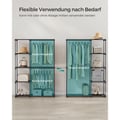 Miniatyrbilde 3 av 6: Garderobeskap, 112x43x165 cm, Svart