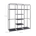 Miniatyrbilde 6 av 6: Garderobeskap, 150x175x45 cm, Beige