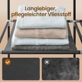 Miniatyrbilde 6 av 6: Tøygarderobe, 45x170x167 cm, Grå