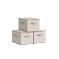 Miniatyrbilde 1 av 6: Oppbevaringsbokssett, 40x30x25 cm, Beige