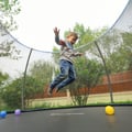 Miniatyrbilde 3 av 6: Sikkerhetsnett, for 305 cm rund trampoline, svart