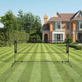 Miniatyrbilde 3 av 6: Badmintonnettsett, 500x103x155 cm, Svart