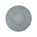 Miniatyrbild 1 av 6: Rund matta, 160 cm i diameter, antracitgrå
