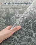 Miniatyrbild 3 av 6: Matta, 160x230 cm, Grå, Star