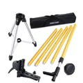 Miniatyrbillede 1 af 5: "Telescopisk Laserstang, Maksimal Højde 3,7 m, Justerbar Tripod Højde 48-90 cm, Stangtykkelse 10 mm, Kompatibel med 5/8"" og 1/4"" Grænseflader