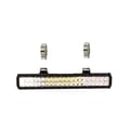 Miniatyrbillede 1 af 2: LED Lysbar, 20 Tommer, 126W Effektudgang, Passer til 2–2,5 Tommer Rør, Sort Belægning, Flod- og Spotkombination