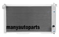 Miniatyrbillede 1 af 5: Ydelseskøleradiator, Aluminium, 10 KG, Passer til 73-76 Chevy Corvette V8 5.7/7.4, Tre-rækket Design, Effektiv Varmehåndtering