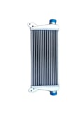 Miniatyrbillede 1 af 5: Intercooler, Aluminiumkonstruktion, Kerne størrelse 457mm x 234mm x 41mm, Samlet størrelse 637mm x 320mm x 65mm, Indløb/Udløb 50mm