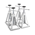 Miniatyrbillede 1 af 5: RV Stabilizer Jacks, Aluminium, 6000 lbs Kapacitet, Højdejustering 11-17 tommer, Triangulært Støtte Design, 4 Stykker