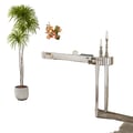 Miniatyrbillede 1 af 5: Spejlet konsolbord, Makeup Vanity Skrivebord, Hjemmekontor Skrivebord, Sølv