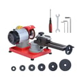 Miniatyrbillede 1 af 5: Cirkelsavbladssliber, 370W Motor, 5-tommer Slibehjul, Kompatibel med φ3.15 til φ27.5 Blade, 3600 RPM, Støbejernskonstruktion