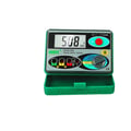 Miniatyrbillede 1 af 5: Jordmodstandstester, 0-2000 Ohm måleområde, digital skærm, 0-30V testspænding, 150 x 100 x 70 mm dimensioner, driftstemperatur 0℃ til 40℃