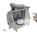 Miniatyrbillede 1 af 5: Model Malerarbejdsbord, Rummelig Arbejdsplads, Kraftfuld Udsugningssystem,grå