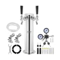 Miniatyrbild 1 av 5: Kegerator Tower Kit, Rostfritt stål och mässing, Mått: 6,89 x 4,53 x 17,13 tum, Vikt: 13,89 lbs, Kompatibilitet: A-system fatkoppling