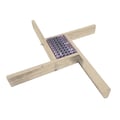Miniatyrbillede 1 af 5: Batteri Fixture, Træmateriale, Minimum Størrelse 2 cm x 2 cm, Maksimum Størrelse 17 cm x 20 cm, Kompatibel med 18650 21700 32650, CE Certificeret