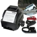 Miniatyrbillede 1 af 5: Elektrisk hejseværk, 2000 lbs vurderet træk, 12V, 300W, 465:1 gearreduktionsforhold, 30 ft kabel
