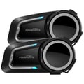 Miniatyrbillede 1 af 5: Motorcykel Intercom, Op til 2000 Meter Rækkevidde, Dual Bluetooth 5.4, Forbinder 10 Ryttere, IP67 Vandtæt, HiFi 40mm Højttalere