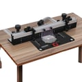 Miniatyrbillede 1 af 5: Router Tabel Hegn, 700 mm, Aluminiumlegering, Justerbar Stop, Bit Beskytter, Støvopsamlingssystem