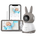 Miniatyrbillede 1 af 5: Babymonitor, 360° synsvinkel, 3 MP opløsning, fjernbetjening via mobilapp, tovejs lyd, temperatur- og fugtighedsdetektion