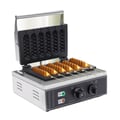 Miniatyrbillede 1 af 5: 1500W Vaffeljern, Bager 6 Vafler Samtidig, Non-Stick Overflade, Perfekt til Kommerciel Brug