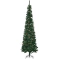 Miniatyrbillede 1 af 5: Kunstig Juletræ, 225 cm Højde, Blyantform, Grøn Farve,2.25 M