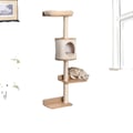 Miniatyrbild 1 av 5: Kattträd, Trämaterial, Trevånings