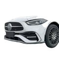 Miniatyrbillede 1 af 5: Front Bumper Lip Splitter, Plastik, 120 cm x 38 cm x 18 cm, Til C Class W206 S206 C200 C260 C300 C43 2022-2024, Direkte Erstatning, Performance Del