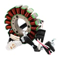 Miniatyrbillede 1 af 5: Generator Stator, Indvendig Diameter 36,9 mm, Udvendig Diameter 97 mm, Poltykkelse 23,2 mm, Antal Ledninger 5, Antal Poler 18