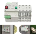 Miniatyrbillede 1 af 5: Dual-Power Automatisk Overførselskontakt, Sømløs Strømovergang, Kompakt Design,100A