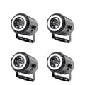 Miniatyrbillede 1 af 5: Scene Belysning, RGBW Stråleeffekt, DMX512 Kontrol,4Pcs, EU Stik
