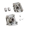 Pikkukuva 1 / 5: Kallistuslevyt, säädettävät, sopivat Ford Mustang 1994-2004, CNC-alumiinimateriaali, 42 mm pituus, 2.3 kg paino