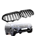 Miniatyrbillede 1 af 5: Frontgitter, holdbar ABS-plastik, kompatibilitet med BMW X1, nem installation