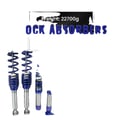 Miniatyrbillede 1 af 5: Coilover affjedringskit, Justerbar højde 35mm-75mm, Foran fjederhastighed 6 kg/mm, Bag fjederhastighed 2.5 kg/mm