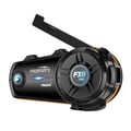 Miniatyrbillede 1 af 5: Motorcykelhjelm Bluetooth headset, 8 ryttere intercom, 500-1000m rækkevidde, støjreduktion