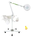 Miniatyrbillede 1 af 5: Forstørrelseslampe, 5X Forstørrelse, 22W Effekt, Linse Diameter 235mm, Lys Grøn Glaslinse, AC 240V/50Hz