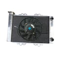 Miniatyrbillede 1 af 5: Radiator, Aluminium, Specialtilpasset til KFX450/KFX450R modeller, Forbedret køleeffektivitet, TIG-svejset konstruktion, Spejlpoleret finish