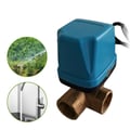 Miniatyrbillede 1 af 5: Elektrisk ventil, AC 220V, 6W effekt, G1-1/4 forbindelse, temperaturinterval 0-60°C, IP65 klassificeret