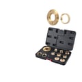 Miniatyrbild 1 av 5: Brass Template Guide Kit, 11-delarsset, Precision Routing, Hållbar Design