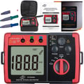 Miniatyrbillede 1 af 5: RCD Tester, Holdbart Plastik, 6,5 x 3 x 2 tommer, Kompatibel med RCD Afbrydere, Måler Reaktionstid, Certificeret CAT III 300V