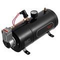 Miniatyrbillede 1 af 5: Luftkompressor, 0,8 gallons kapacitet, 90-120 psi arbejdstryk, 5000 RPM, holdbart tungt stål, automatisk trykkontrol