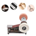 Miniatyrbillede 1 af 5: Elektrisk Båndsliber, 150W Motor, 7-Trins Hastighedsregulering, Dimensioner: 17,5 cm x 11 cm x 4 cm, Justerbar Bordvinkel 1°-45°, Vægt: 1,5 kg