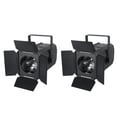 Miniatyrbillede 1 af 5: 200W COB Par Lys, Lydkontroltilstand, 10-60° Justerbar Stråle,EU Stik 2PCS