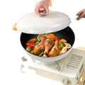 Miniatyrbillede 1 af 5: Stegepande, 12,6 tommer Diameter, Non-stick Belægning, Egnet til 2-8 Personer, Varmebestandig op til 380°C, Nem at Rengøre